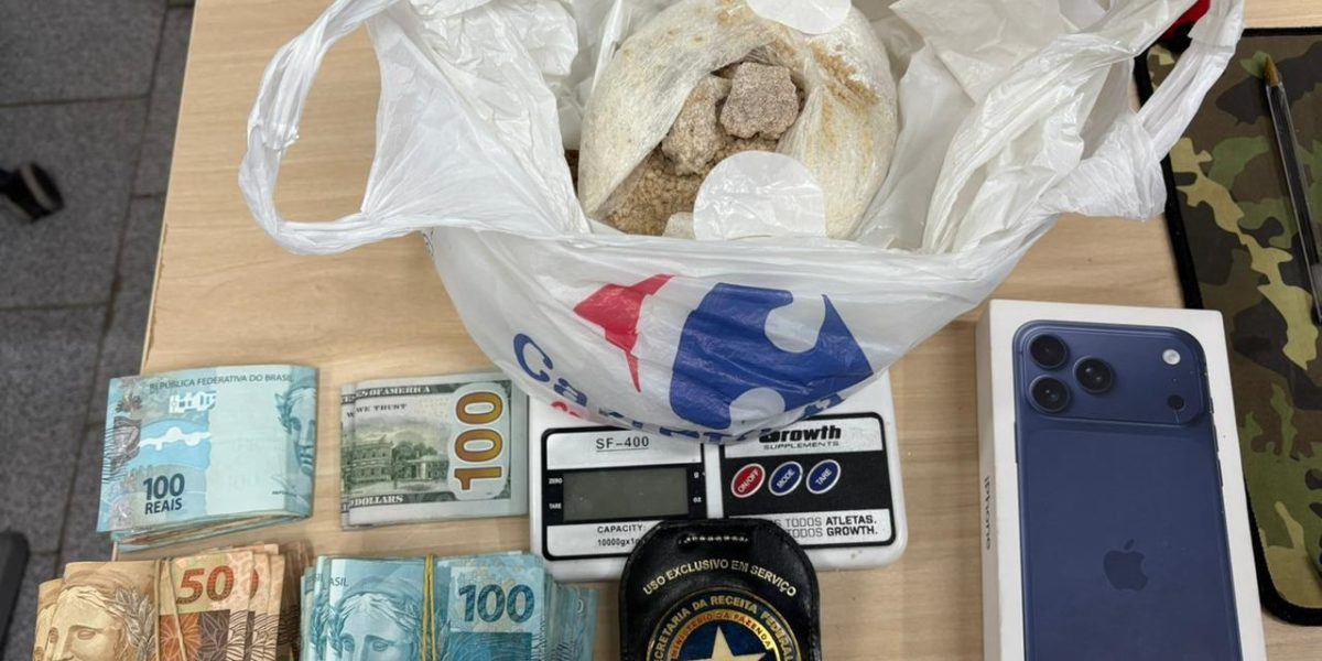 Receita Federal apreende 521 gramas de droga sintética em Jaguarão